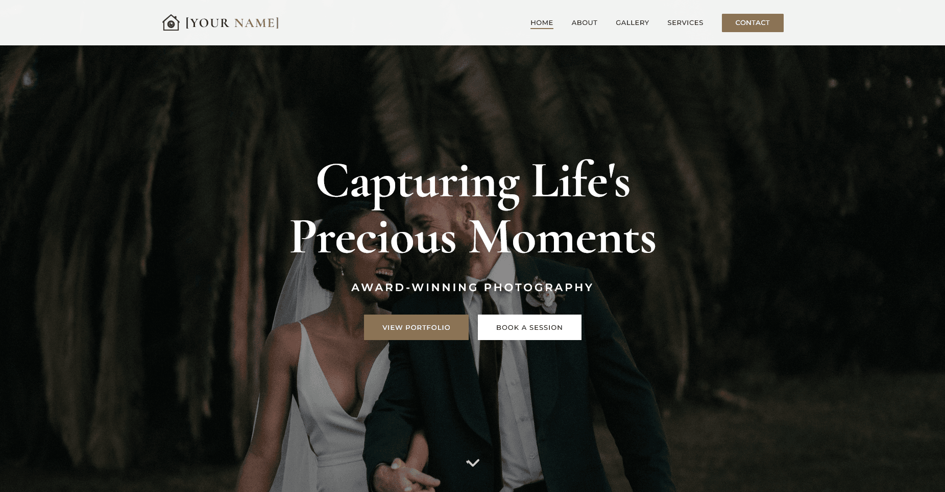 Lens & Light Photography site preview